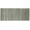Wełna i wiskoza gruby dywan handloom z indii beżowy ciemny szary 80x350cm
