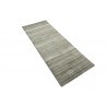 Wełna i wiskoza gruby dywan handloom z indii beżowy ciemny szary 80x350cm