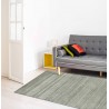 Wełna i wiskoza gruby dywan handloom z indii beżowy ciemny szary 80x350cm