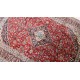 Piękny oryginalny dywan Ardekan z Iranu z medalionem wełna 250x350cm perski klasyk