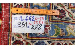 Perski dywan Keszan z Iranu wełna ręcznie tkany 280x350 cenny
