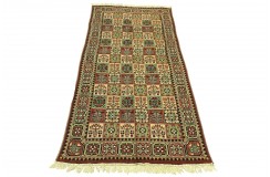 Etniczny kilim z Turcji dzieło ręcznie tkane 130x220cm anatolijski