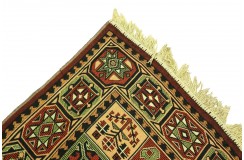 Etniczny kilim z Turcji dzieło ręcznie tkane 130x220cm anatolijski