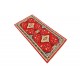Kolorowy dywan etniczny z Turcji 100x180cm 100% wełna kilim motyw kwiatowy