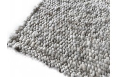 Beżowo-brązowy dwustronny płasko tkany kilim berber dywan Paulig Tata 60 Marokański 100% wełniany 130x190cm