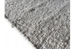 Beżowo-brązowy dwustronny płasko tkany kilim berber dywan Paulig Tata 60 Marokański 100% wełniany 130x190cm