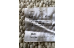 Beżowo-brązowy dwustronny płasko tkany kilim berber dywan Paulig Tata 60 Marokański 100% wełniany 130x190cm