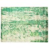 Unikatowy zielony dywan jedwabny z Indii deseń vintage 160x230cm luksus