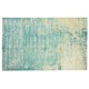 Unikatowy niebieski dywan jedwabny z Indii deseń vintage 160x230cm luksus