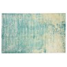 Unikatowy niebieski dywan jedwabny z Indii deseń vintage 160x230cm luksus