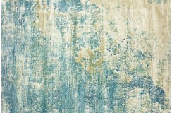 Jedwabny dywna z Indii 160x230cm w stylu vintage