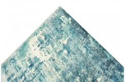 Jedwabny dywna z Indii 160x230cm w stylu vintage