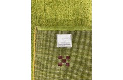 100% wełna gruby dywan Gabbeh Indie Luksusowy 170x240 cm zielony