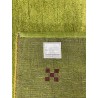 100% wełna gruby dywan Gabbeh Indie Luksusowy 170x240 cm zielony
