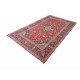 Oryginalny bogaty perski ręcznie tkany dywan Ardekan - Keszan z Iranu 100% wełniany ok 200x300cm czerwony
