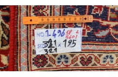 Perski dywan Keszan z Iranu wełna ręcznie tkany 200x320 cenny