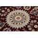 Nain 6la gęsto ręcznie tkany z Iranu wełna + jedwab motywy kwiatowe ok 150x240m
