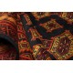 Afgan Mauri oryginalny 100% wełniany nowy dywan z Afganistanu 200x300cm ręcznie gęsto tkany Buchara czarny