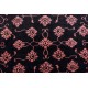 Dywan Ziegler Classic 100% wełna kamienowana ręcznie tkany luksusowy 200x200cm czarny ornamenty