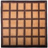 Dywan Ziegler Modern 100% wełna kamienowana ręcznie tkany luksusowy 200x200cm geometryczny