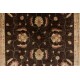 Dywan Ziegler Farahan 100% wełna kamienowana ręcznie tkany luksusowy 200x200cm brązowy ornamenty