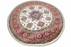 Królewski okrągły dywan Kazak tkany ręcznie 250x250cm
