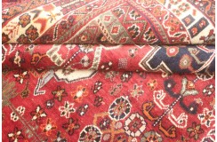 Bogaty perski dywan Shiraz z Iranu ok 170x250 tradycyjny czerwony