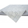Szaro beżowy 100% wełniany dywan Gabbeh tuftowany 160x230cm ciepły