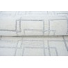 Szaro beżowy 100% wełniany dywan Gabbeh tuftowany 160x230cm ciepły