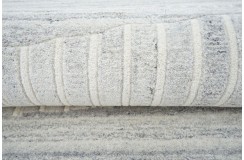 Szaro beżowy 100% wełniany dywan Gabbeh tuftowany 160x230cm ciepły