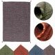 Ręcznie tkany ceglasty dwustronny kilim - dywan płasko tkany z Indii 140x200cm