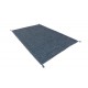 Ręcznie tkany niebieski dwustronny kilim - dywan płasko tkany z Indii 70x140cm