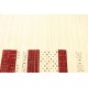 Beżowy ekskluzywny dywan Gabbeh Loribaft Indie 250x350cm 100% wełniany