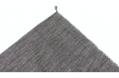 Ręcznie tkany szary dwustronny kilim - dywan płasko tkany z Indii 170x240cm