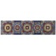Dywan Ziegler Farahan Mamluk 100% wełna kamienowana ręcznie tkany luksusowy chodnik 80x300cm klasyczny kolorowy