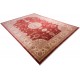 Dywan Ziegler Farahan 100% wełna kamienowana ręcznie tkany luksusowy 300x400cm czerwony ornamenty