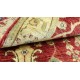 Dywan Ziegler Classic 100% wełna kamienowana ręcznie tkany luksusowy 65x100cm czerwony ornamenty