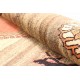 Etniczny dywan ręcznie tkany perski Kaszkaj Gabbeh Iran 100% wełna ciepły 130x190cm motywy zwierzęce