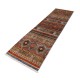 Ręcznie tkany dywan Ziegler Khorjin Arijana Shaal 80x290cm luksusowy chodnik z Pakistanu 100% wełna wysokogórska kamieniowana