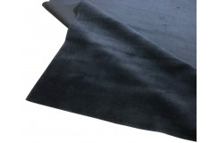 100% wełna gruby dywan handloom Lori z Indii czarny 200x300cm