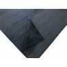 100% wełna gruby dywan handloom Lori z Indii czarny 200x300cm