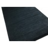 100% wełna gruby dywan handloom Lori z Indii czarny 200x300cm
