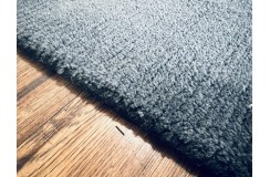100% wełna gruby dywan handloom Lori z Indii czarny 200x300cm