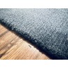 100% wełna gruby dywan handloom Lori z Indii czarny 200x300cm