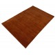 Gładki 100% wełniany dywan Gabbeh Handloom ceglasty 170x240cm bez wzorów