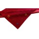 Gładki 100% wełniany dywan Gabbeh Loribaft Handloom czerwony 250x300cm etniczne wzory