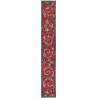 Piękny oryginalny dywan Tabris z Iranu liście akantu 70x450cm perski klasyk