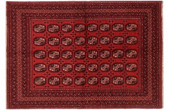 Afgan Buchara Akcza oryginalny 100% wełniany dywan z Afganistanu 200x300cm ręcznie tkany