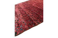 Jedwabny dywan Luxor Style z Nepalu 60x90cm w stylu vintage