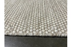 Kremowy kilim nowoczesny durry 100% wełniany dywan płasko tkany 200x280cm dwustronny Indie